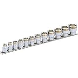 TONE:TONE ナットキャッチソケットセット(6角・ホルダー付) 12pcs HSC312 型式:HSC312