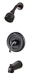 Pfister Universal 1-Handle Tub & Shower Trim for Moen, Tuscan Bronze [並行輸入品]