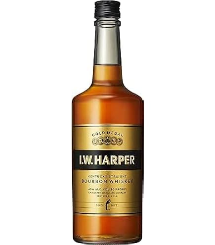 Amazon.co.jp: I.W.HARPER IWハーパー ゴールドメダル40% 700ml×12本