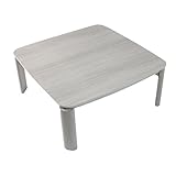 タンスのゲン こたつテーブル 75×75 正方形 木目 無段階温度調節 折れ脚 リバーシブル天板 ホワイト 21300016 WH