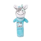 Guangqiベビーおもちゃベビーベル手グラブバー玩具、教育Rattle BB動物おもちゃスティック 6.30in 33