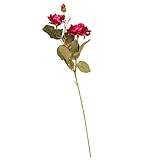 Fenteer 綺麗　ホーム　オフィス　装飾物　人工ローズ　人工花　飾り　1本　３色選ぶ - 色２