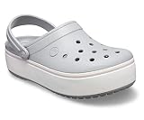 [クロックス] crocband platform clog 205434 light grey/rose M7W9 (25cm)
