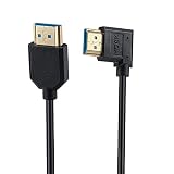 KKM-ラブショー0.15m 0.3m 0.5m~1.8m短いHDMI ケーブル，8k HDMI 延長ケーブル, 8K 60Hz 4K 120Hz HDMI 2.1オス-メス 90度L字型左右向きHDMI 延長ケーブル 高速HDMI変換48Gbps 8K 60Hz HDMI 2.1ケーブル (ウルトラHD0.3m 左L/直L オス-オス)
