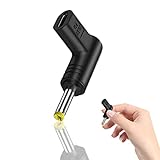 USBC-DCアダプター,19.5Vラップトップ充電器アダプター90度角度 - USBCからDC5.5x2.5mm/ 5.2x2.1mm / 4.8x1.7mm / 4.0x1.7mm / 3.5x1.35mm/3.0x1.1mm電源プラグ