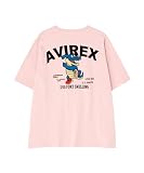 [Avirex] [アヴィレックス] 《WEB&DEPOT限定》USS FORT SNELLING T-SHIRT/フォートスネリング ティーシャツ ワニ クロコダイル 半袖Tシャツ メンズ XLサイズ 090 ピンク 783-6934012