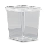 24オンス食品グレード4 x5長方形Qubicコンテナ蓋 – さまざまな色と数量 24 oz. MPT4X524CP-1353474_L4x5CP-1348250QTY30