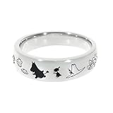 [新宿銀の蔵] ムーミン MOOMIN 限 定 BOX付き リトルミイ シルエット シルバー925 リング 12号 レディース 指輪 公 式 グッズ キャラクター