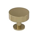 Amerock | キャビネットノブ | ゴールデンシャンパン | 直径1-1/4インチ (32mm) 引き出しノブ | 半径 | キッチン&バス用金具 | 家具ハードウェア