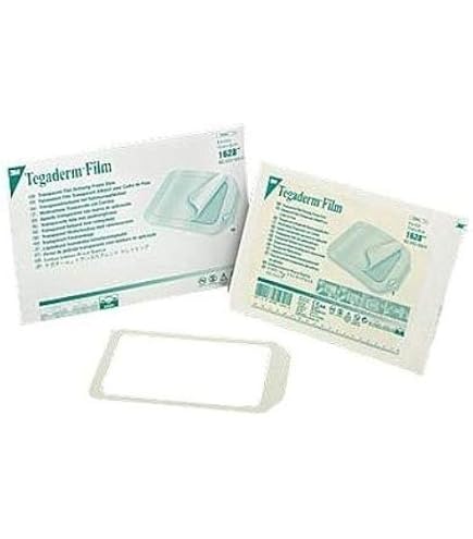 Amazon.co.jp: 3M Tegaderm Transparent Dressing 1624W - Box of 100
