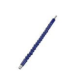 Honel フレキシブルシャフト ドライバービット 電動 接続 六角 6.35mm対応 290mm ブルー