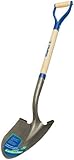 Truper 33163 Garden Pro Round Point Shovel with Off-Set Cushioned D-Handle, 29-Inch [並行輸入品]
