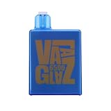 VAAL GLAZ (ヴァール グラズ) 6500 スターターキット ブルーベリー＆ラズベリー | 約6500回吸引可能 使い捨て 持ち運び 充電 シーシャ 電子タバコ 本体 VAPE ベイプ ニコチン タール無し 禁煙グッズ 禁煙 サポート 節煙