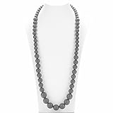 Consider It Maid Silicone Teething Necklace for Mom to Wear - FREE E-BOOK - BPA FREE and FDA Approve