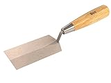 Bon 11-838 Margin Trowel Carbon Steel 5" x 2" Wood Handle [並行輸入品]
