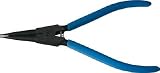 [3599124]ＴＯＰ　スナップリングプライヤ　軸用直爪　１７５ｍｍ使用範囲１９～４０ｍｍ SS175