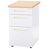 ＯDS-047-3 NA 脇机3段 天板：ナチュラル