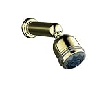 【並行輸入品】Kohler K-8506-AF MasterShower Three-Way Showerhead Vibrant French Gold