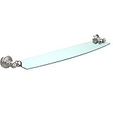 Allied Brass WP-33/24-PB 18' x 5' Glass Shelf Antique Pewter [並行輸入品]
