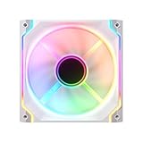 COUGAR SC140-RW ARGB Single インフィニティミラーデザインによる美しいライティング 140mm ファン・逆回転・ホワイトモデル [ CF-SC140RW-RGB ]