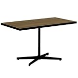 arne ダイニングテーブル 4人用 机 角型 高さ約70cm カフェテーブル 110TD ブラウン