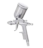 macaroni（マカロニ） エアー スプレー ガン 塗装 用 重力 式 口径 0.5mm 極細 150cc カップ