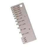 F Fityle フィレット溶接ゲージ　厚さ測定　溶接シーム　検査ルーラー