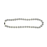 Jellystone Pea Necklace, Just Grey bead with yellow cord [並行輸入品]