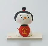 [クラフトマンハウス] 五月人形 端午の節句 コンパクト ミニ 手のひらサイズ 陶器 縁起物 【金太郎 飾り】