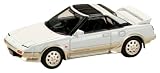 HJ64 1/64 トヨタ MR2 1600G-LIMITED SUPER CHARGER/SUPER EDITION 1988 T BAR ROOF ホワイト/ベージュメタリック 完成品