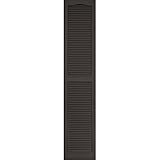 Vantage 0114071018 14X71 Louver Arch Shutter/Pair 018, Charcoal [並行輸入品]