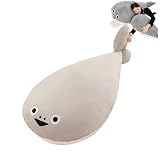 サカバンバスピス ぬいぐるみ 人気 魚 ぬいぐるみ 魚 ぬいぐるみ 触感いい サカバンバスピス ぬいぐるみ 可愛い 50/55cm/70cm/100cm/130cm サカバンバスピス 抱き枕 ぬいぐるみ 本物そっくり 海の動物 ぬいぐるみ 動物 サカバンバスピス クリスマス インテリア お誕生日 (グレー-100cm)