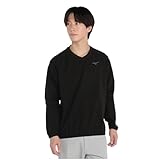[Mizuno] ゴルフウェア ストレッチ プルオーバーシャツ 吸汗速乾 E2JAB569 メンズ ブラック