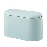 Etravel ゴミ箱 ふた付き ダストボックス 小さい 卓上ゴミ箱 ミニ スリム おしゃれ シンプル 北欧 洗面所 リビング インテリア 卓上用 グリーン