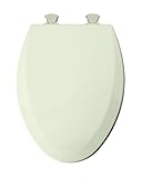メイフェア146ec 346 Molded Wood Toilet Seat with lift-offヒンジ、Elongated、ビスケットbyメイフェア