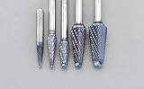 エスコ 16x33mm/6mm軸[Coated]超硬バー EA819VC-16