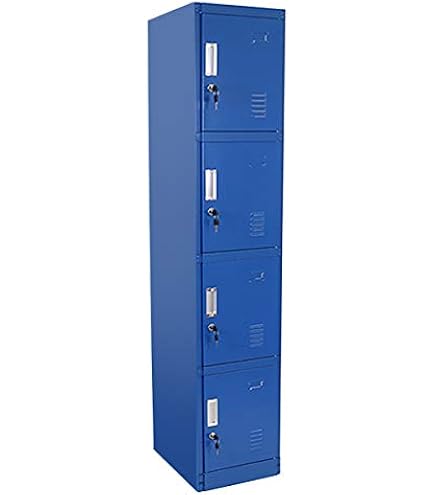 Amazon.co.jp: ロッカー 3人用 鍵付き 1列3段 スチールロッカー