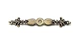 Carpe Diem Hardware 587-3 Charlemagne Escutcheon, Antique Brass [並行輸入品]