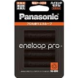 （まとめ）パナソニック 充電式ニッケル水素電池eneloop pro ハイエンドモデル 単3形 BK-3HCD/4C 1パック(4本)【×3セット】