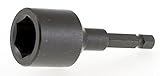 Hitachi 996185 1/4-Inch Hex Drive to 19/32-Inch M15 Non-Magnetic Hex Socket, Black Oxide [並行輸入品]