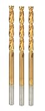 Irwin Tools 3015012 3/16 X 3-1/2 Tin TURBOMAX, Pack of 3 by Irwin Tools
