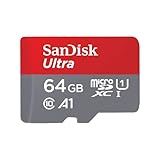 SanDisk (サンディスク) 64GB Ultra microSDHC UHS-I メモリーカード アダプター付き - 120MB/s C10 U1 フルHD A1 Micro SD カード - SDSQUA4-064G-GN6MA