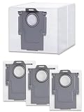 E-HAO 4 パック 使い捨て真空ダストバッグ交換用 Roborock S8 Pro Ultra、S8+、S7 Max/MaxV Ultra、Q8/Q7/Q5 Max+、Q5 Pro+、Q7+、Q5+用