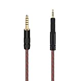 luxferre 4.4mm HD599 HD598 HD558 HD595 HD569 HD579 HD518 交換 ヘッドホンケーブル バランス ケーブル リケーブル アップグレード ケーブル 単結晶銅 4.4mmバランス標準プラグ ヘッドホン 延長 コード 4.4 mm 2.5 mm 変換 NW-WM1A NW-WM1Z NW-ZX300 TA-ZH1ES PHA-2A 等に対応 4.4mm バランス ケーブル (1.2m)