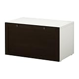 IKEA(イケア) STUVA ブラックブラウン 79893653 収納ベンチ、ブラックブラウン