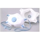 TOYO 使い捨て防じんマスク (排気弁付・接顔クッション) 20枚入り 1723-A