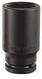KT Pro Tools D1430S26 1/2 Drive 6-Point Deep Impact Socket by KT Pro Tools