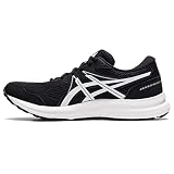 ASICS Men's Gel-Contend 7 (4E) Running Shoes, 11.5XW, Black/White