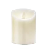 Seefoun 無香料 LEDキャンドル 電子キャンドル 超大型号２個セット 外装は本当にワックスに覆う 雰囲気 ハロウィン 蝋燭灯