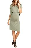 ロージーポープ トップス ワンピース Rosie Pope Anita Popover Maternity Dress Sweet Mint [並行輸入品]